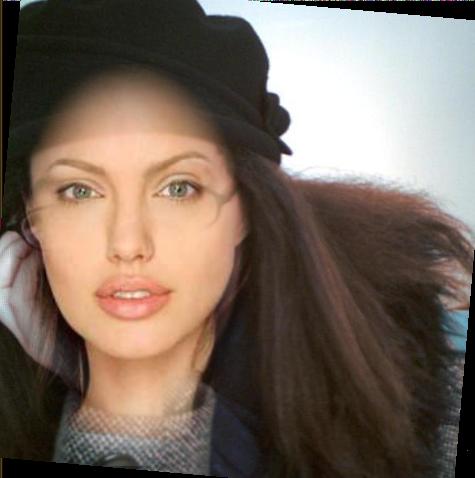 Look, I've got Angelina Jolie's face – whaddya think?